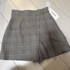 LILY BROWN リリーブラウン　ミニ ショートパンツ　チェック　ビット付き
