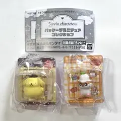 サンリオキャラクターズ パッケージミニチュアコレクション 2個セット