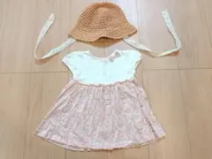 美品　センスオブワンダー 花柄ワンピース　リバティ　　70-80のサムネイル