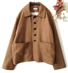 【美品】【日本製】☆LUEUF ルフ☆　ウールミックスショートジャケット