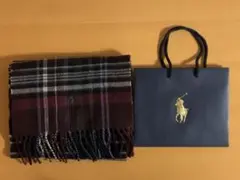 POLO Ralph Lauren ポロラルフローレン ウールマフラー チェック