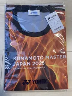 ヨネックス　Tシャツ　バドミントン　熊本マスターズジャパン　Lサイズ
