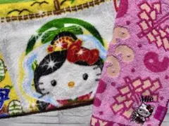 ハローキティ ご当地 プチタオル 沖縄限定 - メルカリ