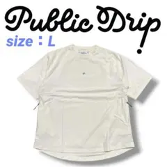 定価2.3万】Public Dripゴルフウェア ヘンリーネックシャツ 半袖