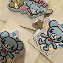 ナルミヤキャラクターズ ラバークリップつきグミ ポンポネット　ミントくん