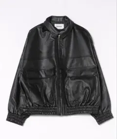 ブラックレザージャケット