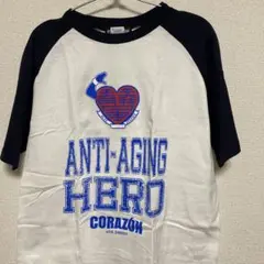 新日本プロレス　永田裕志　「ANTI-AGING HERO」　Tシャツ