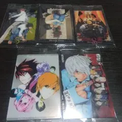 デスノート　ウェハース　５枚セット