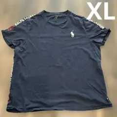 ラルフローレン　コットンTシャツ　XL ネイビー