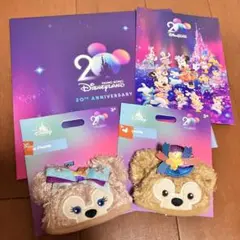 香港ディズニー　20周年記念 ミニハット セット