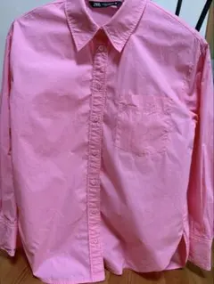 ZARA ピンク 長袖シャツ XS