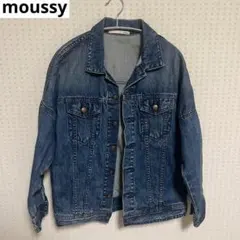 マウジー moussy ヴィンテージ デニムジャケット ゆったり オーバーサイズ