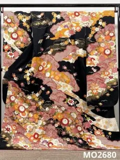 振袖 豪華 金駒 金彩 紋意匠 身丈172cm MO2840 - メルカリ