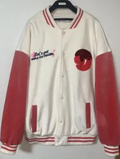 スカジャン　キティーホーク　ネイビー　ナイロン　レア　ヴィンテージ スカジャン キティーホーク ネイビー ナイロン レア