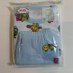 ユニクロ　ミスターメン　半袖パジャマ　100