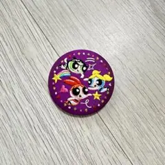 パワーパフガールズ　刺繍缶バッジ