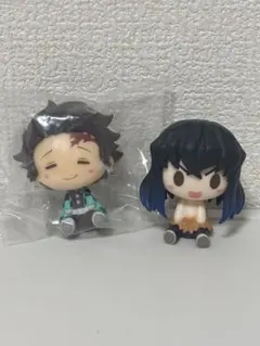 鬼滅の刃　ちょこのっこ　フィギュア　炭治郎　伊之助　ミニフィギュア　かわいい