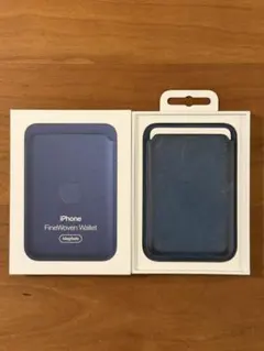 iPhone FineWoven Wallet パシフィックブルー