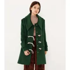 SHEL'TTER ダッフルコート ダークグリーン