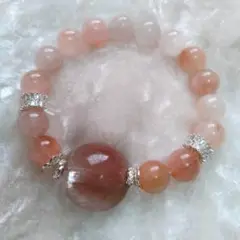 天然石サゲニティッククォーツブレスレット