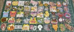 平成レトロ　キャラクターフレークシール　50枚セット