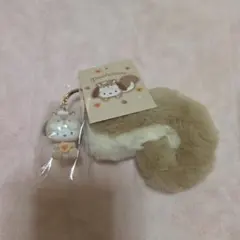 ポチャッコ　PCキーホルダー　リス