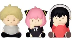 ♡ちゃびちゃび　SPY×FAMILY ソフビフィギュア（ガチャ）♡３点セット