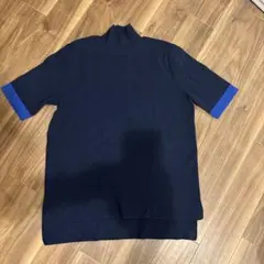 DoCLASSE 半袖 ハイネック ニット セーター レディース XL