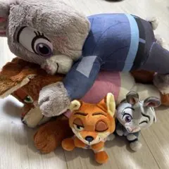 ズートピア 2 こてっとぺったんマスコット くったりBIGぬいぐるみ 