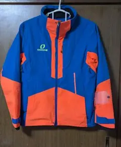 ONYONE スキーウェア 青/オレンジ　ジャケットＬ（パンツ別）