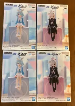 ブルーアーカイブ モニタートップフィギュア アロナ プラナ 2種 4個セット