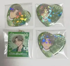 多聞くん今どっち！？ ホログラムハート形キャラバッジコレクション 橘
