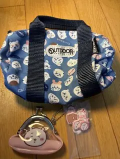 ちいかわ OUTDOOR PRODUCTSポーチと、がま口シールのセットのサムネイル