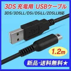△任天堂 充電ケーブル 3DS 2DS DSi USB 充電器 1.2m - メルカリ