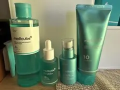 SALE メディキューブ アゼライン酸セット&ピンクトナー&ジェルクレンザー