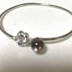 ガーデンクォーツ シンプルワイヤーブレスレット T D：10