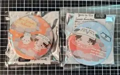 ユーリ!!! on Ice Sanrio トレーディング缶バッジ 2個セット