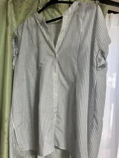 バックプリーツカットソー