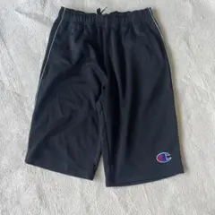 美品　チャンピオン ハーフパンツ ショートパンツ 黒 S メンズ