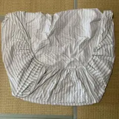 シングルシーツ　ニトリ　ボックスシーツ　シングルサイズ　敷布団にも使える