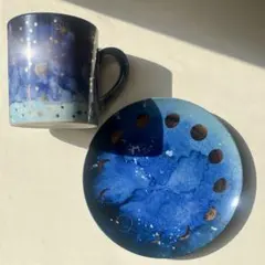 【新品】Afternoon Tea 星空 マグカップ 箱付&プレートSセット