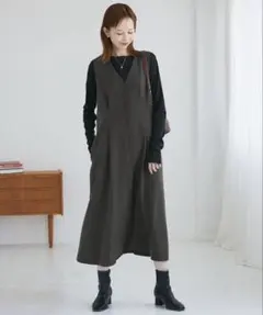 ロペピクニック　ウエストタックジャンパースカート