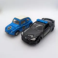 トミカ イベント限定 スバル BRZ パトカー スバル 360 2台セット