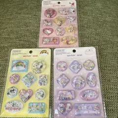 PEANUTS スヌーピー ウォーターシール 3セット