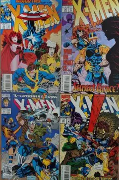 アメコミ　marvel　スパイダーマン　x-men アベンジャーズ 4冊セット