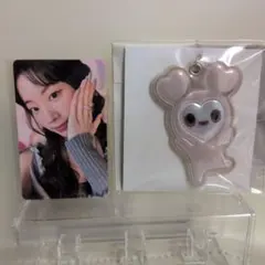 TWICE ダヒョン　ランダムリフレクターキーホルダー　購入特典カード