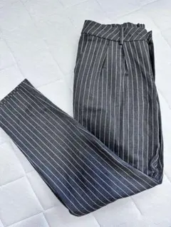 No.58 グレー　ストライプスラックス