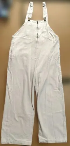 ベージュ サロペット オーバーオール