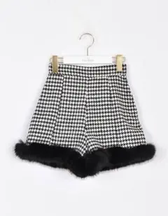 evelyn ファーショートパンツ