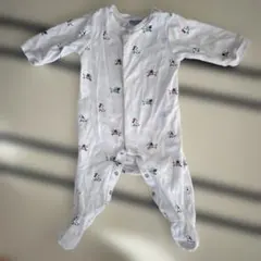 【美品】Jacadi 3M 犬柄ロンパース